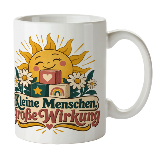 Herzliche Tasse für Erzieherin mit Sonne und Bauklötzen|p:2014752|h:904ae696204dc12e24c243c54f550d1f
