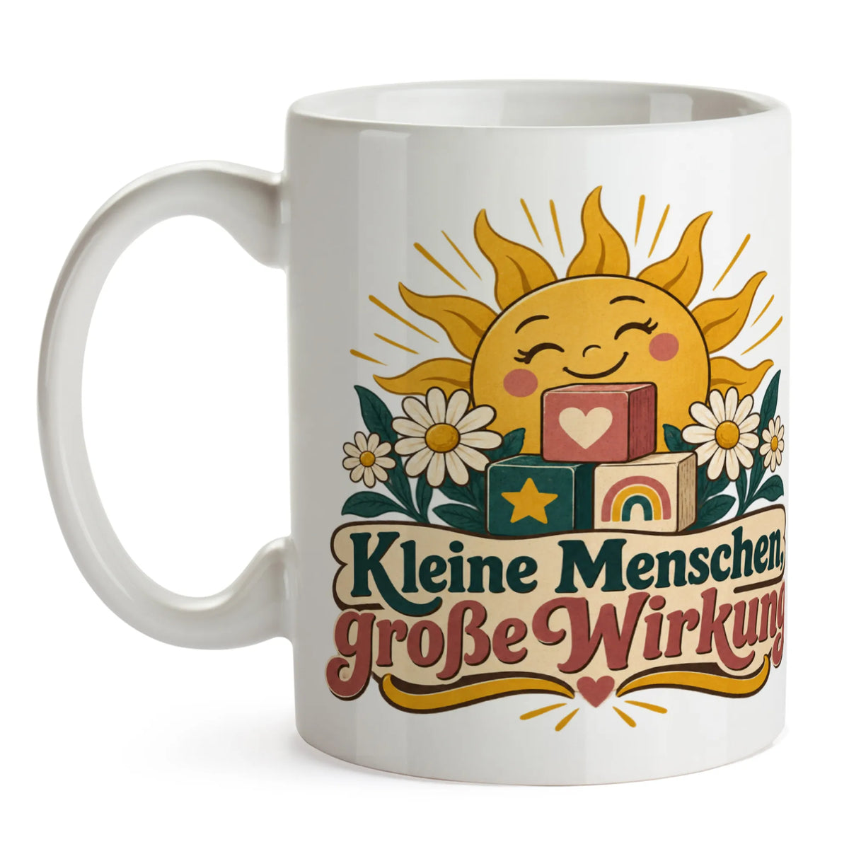 Herzliche Tasse für Erzieherin mit Sonne und Bauklötzen|p:2014752|h:37c09e3e2fc6f7da2ad87b1ea06aa894