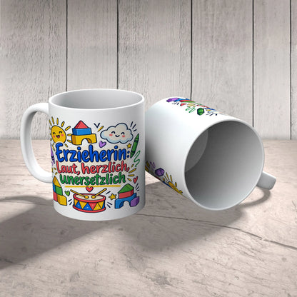 Lustige Tasse für Erzieherin mit Bauklötzen|p:2014754|h:ef354257778f2e5a5b67cc49754f8dfd