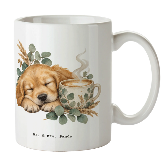 Süße Kaffeetasse für Hundefans mit schlafendem Golden Retriever|p:2014757|h:ac54da6ecc309ece9f1a3a2481aca69f