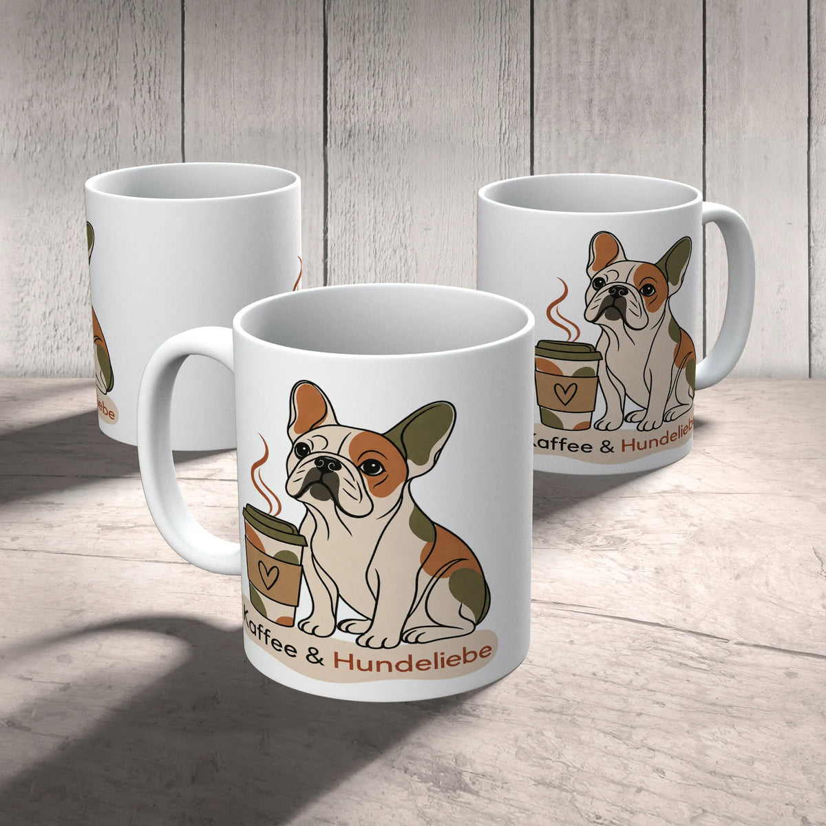 Elegante Kaffeetasse für Hundeliebhaber mit Französischer Bulldogge|p:2014758|h:9426c4e9ea35d361f5a18ad460f57147