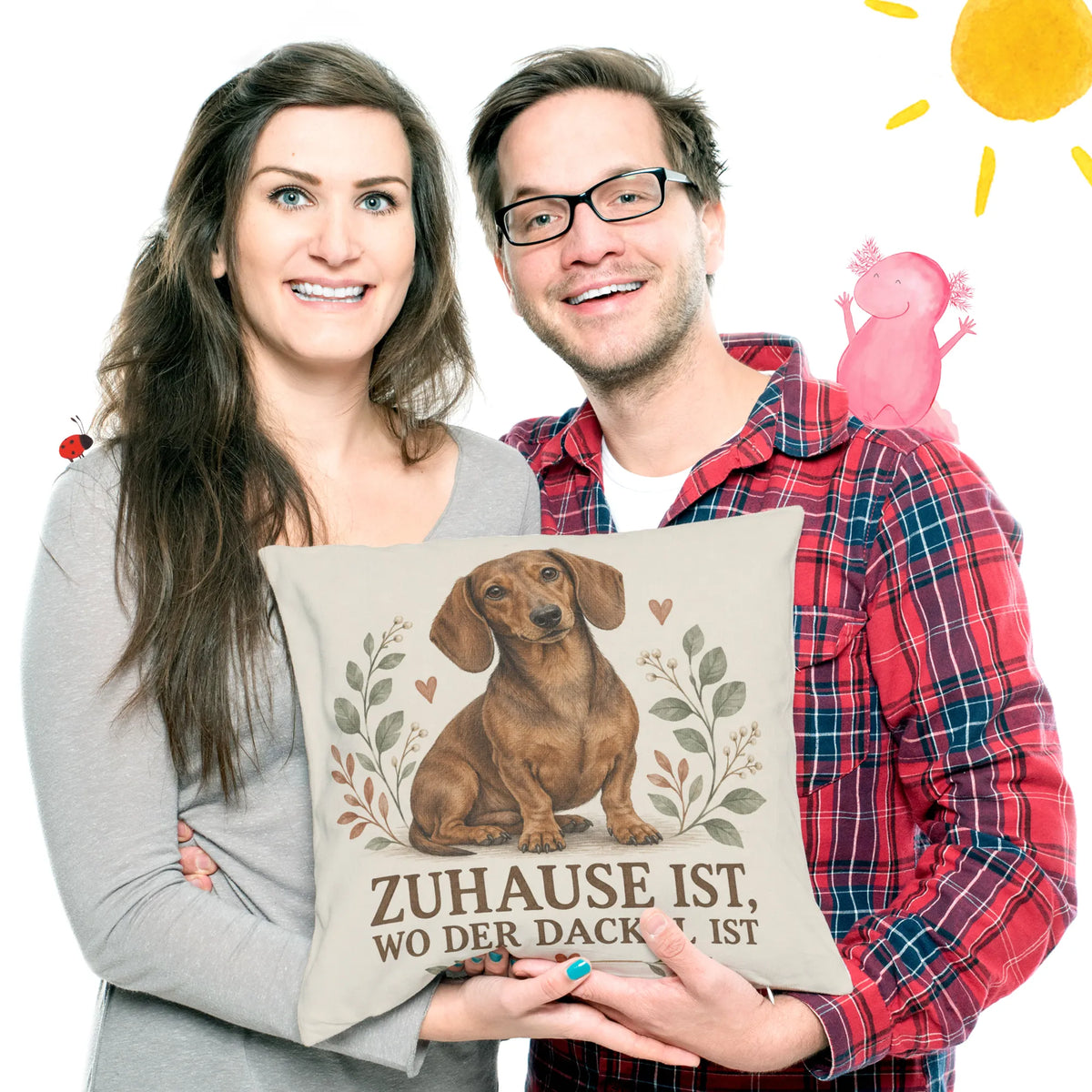 Gemütliches Kissen mit Dackel für Dackelliebhaber|p:2014762|h:f628245b3ac7754d9b712dd483043c13