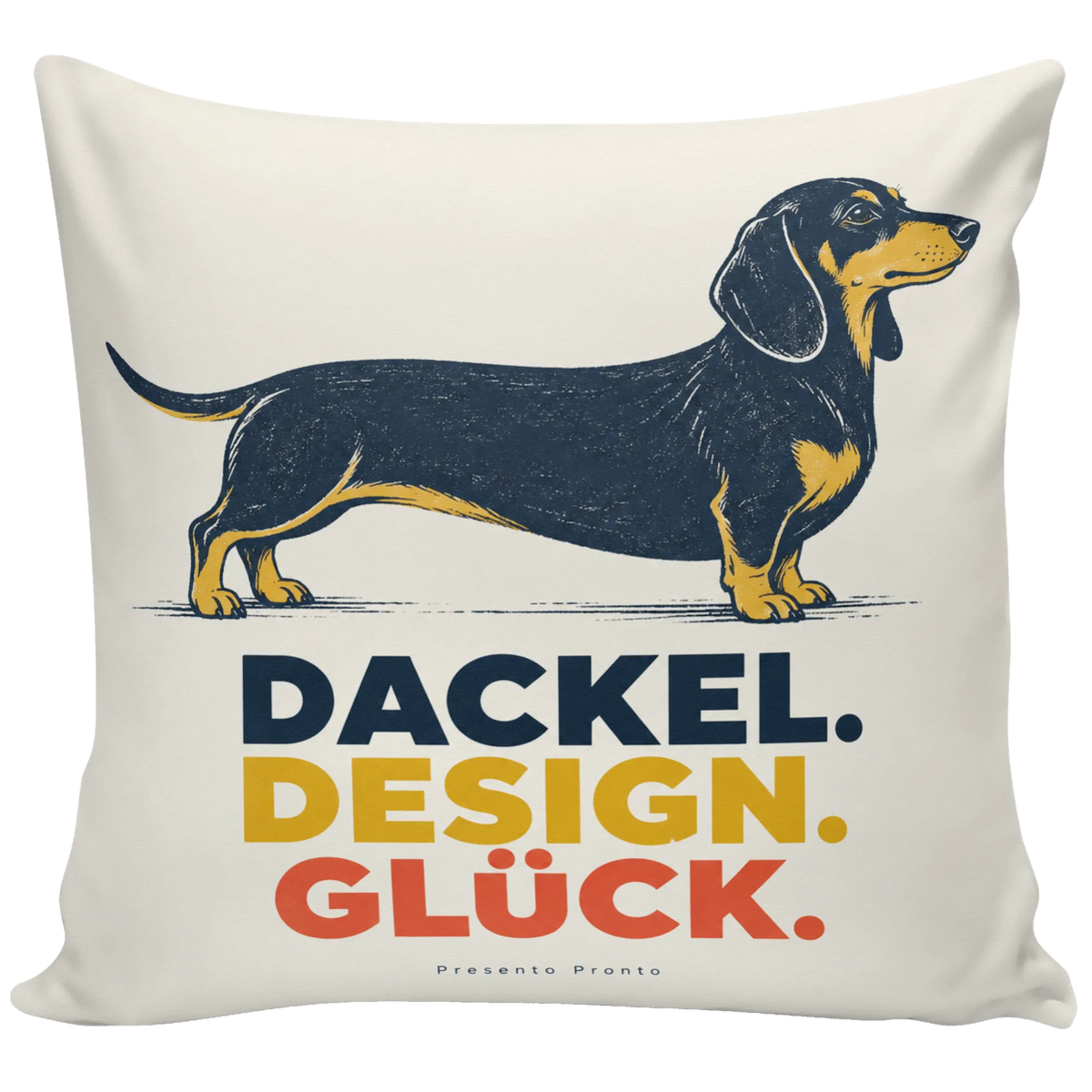 Elegantes Dackelkissen für Dackelfans mit Linienillustration|p:2014763|h:b3467330d91e776786ee84e6c046c0ee