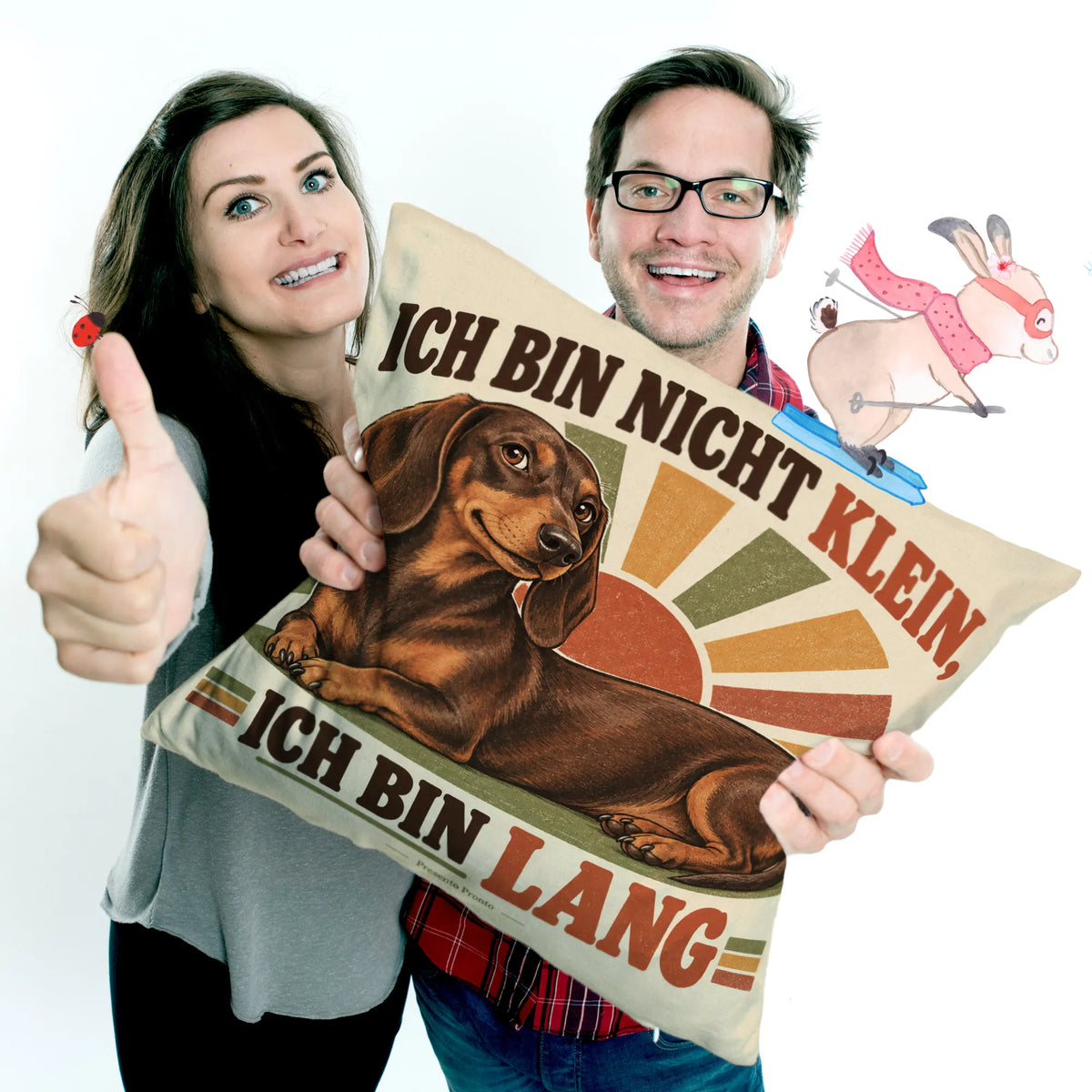 Lustiges Kissen mit Dackel für Dackelbesitzer|p:2014764|h:343a1fb55d75c3e7710d1845738fc520