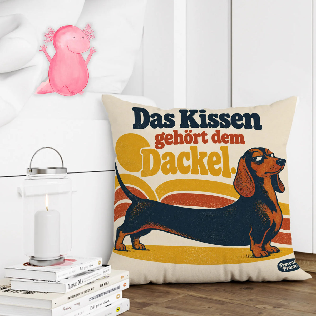Lustiges Dackelkissen für Dackelbesitzer mit sturem Blick|p:2014767|h:c289c34ba0cdfcc8b3bfbe9770e188e5