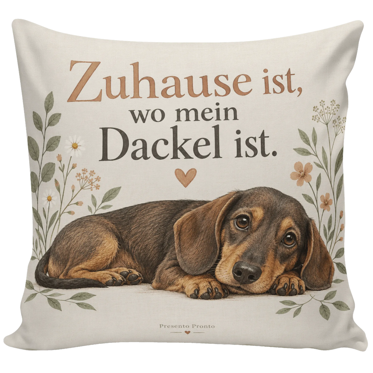 Gemütliches Kissen mit Dackel für Dackelbesitzer|p:2014768|h:034896edb00a24af1de1803dd2d6c45c