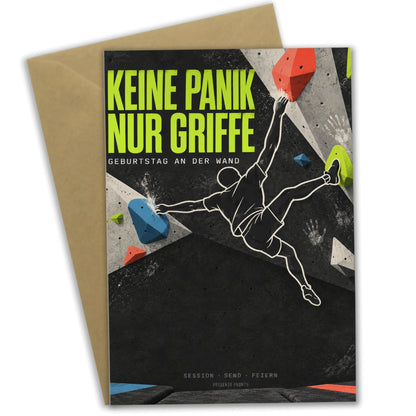 Lustige Einladungskarten zum Klettern mit Boulderwand|p:2014781|h:f9d7c979b6565c63693fd7bd6cfa0fd9