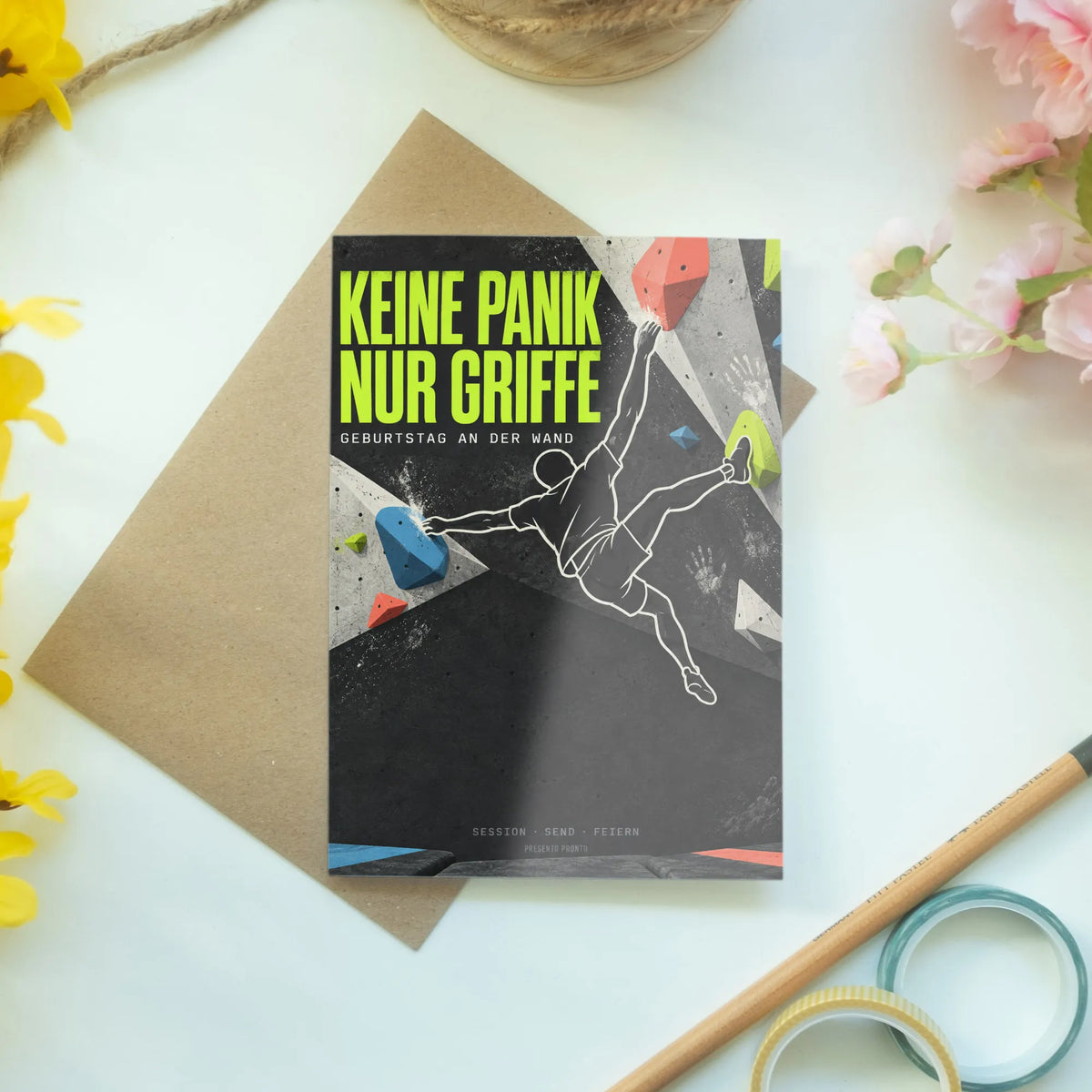 Lustige Einladungskarten zum Klettern mit Boulderwand|p:2014781|h:abca75387180c9570dfc5a6149dda901