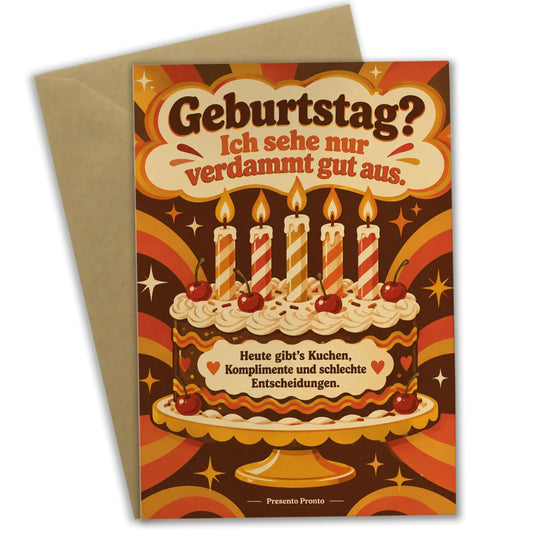 Freche Sexy Geburtstagskarte mit Retro-Torte|p:2014790|h:5ea43b05e4e95a135f062dc010d939a4