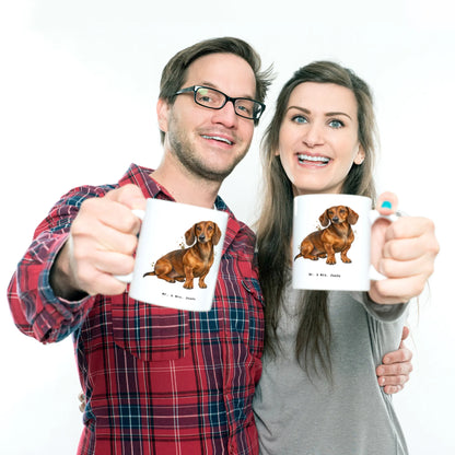 Süße Dackel-Tasse für Dackelfans mit Tinten-Aquarell|p:2014791|h:9107c5f1899a17313c7898fda9ec42c1