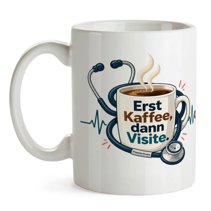 Lustige Tasse für Arzt mit Stethoskop|p:2014792|h:5b0104b4d419204ca9a37704fe08ef61