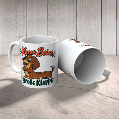 Lustige Tasse für Dackelfans mit Sonnenbrille|p:2014793|h:cbe3c9ea1d6aa4f60c19e6b7e14d6533