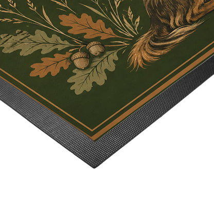Elegante Fußmatte für Dackelfans mit langhaarigem Dackel|p:2014796|h:633c30d87f5eaa5710748fc1dd22fea5