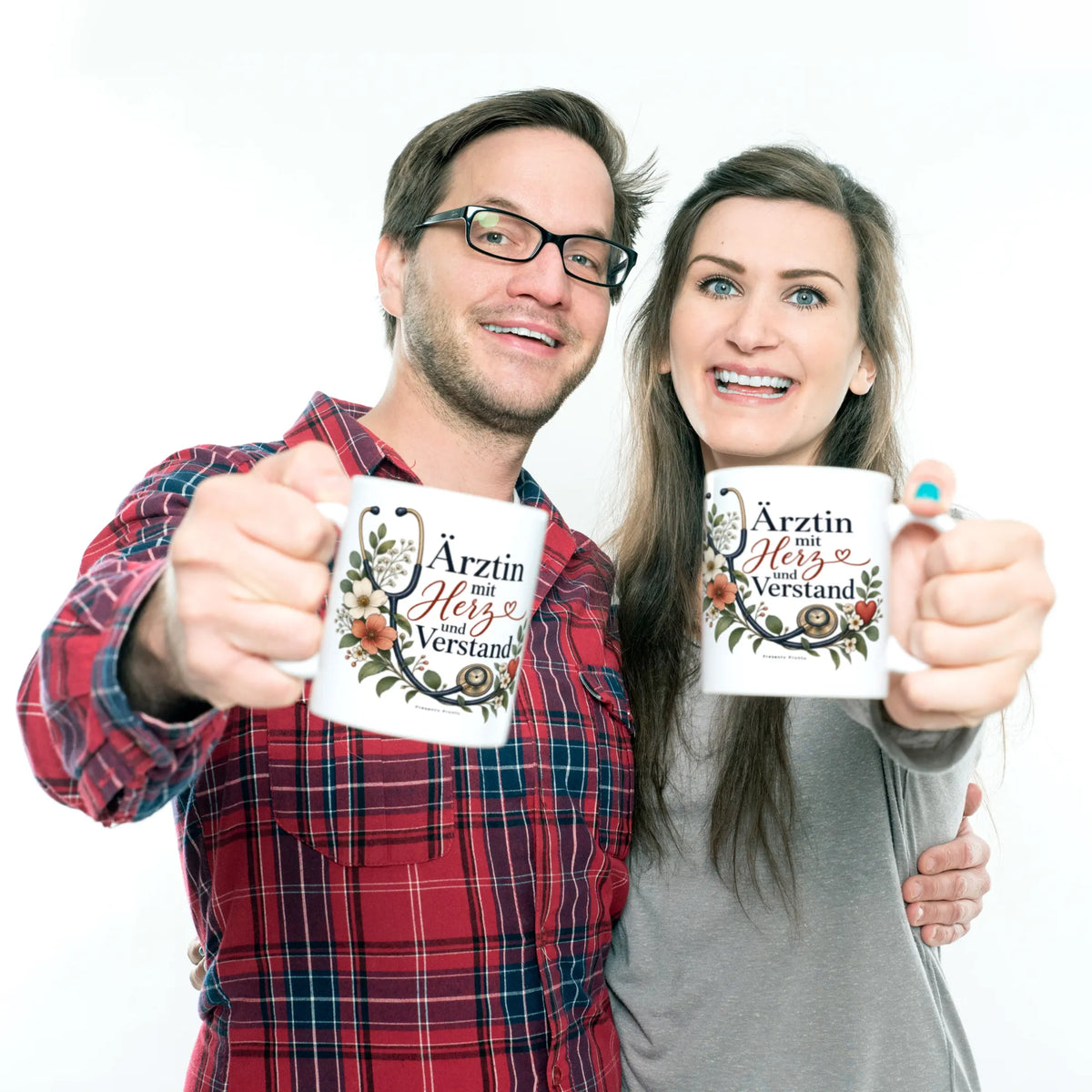 Elegante Tasse für die Ärztin mit Stethoskop und Herz|p:2014815|h:9af758412c3f838b36783d9eddf2f6a4