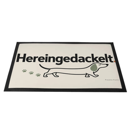 Lustige Fußmatte Hereingedackelt für Dackelliebhaber|p:2014819|h:2774a411a0a02a8198107762ce25a43a