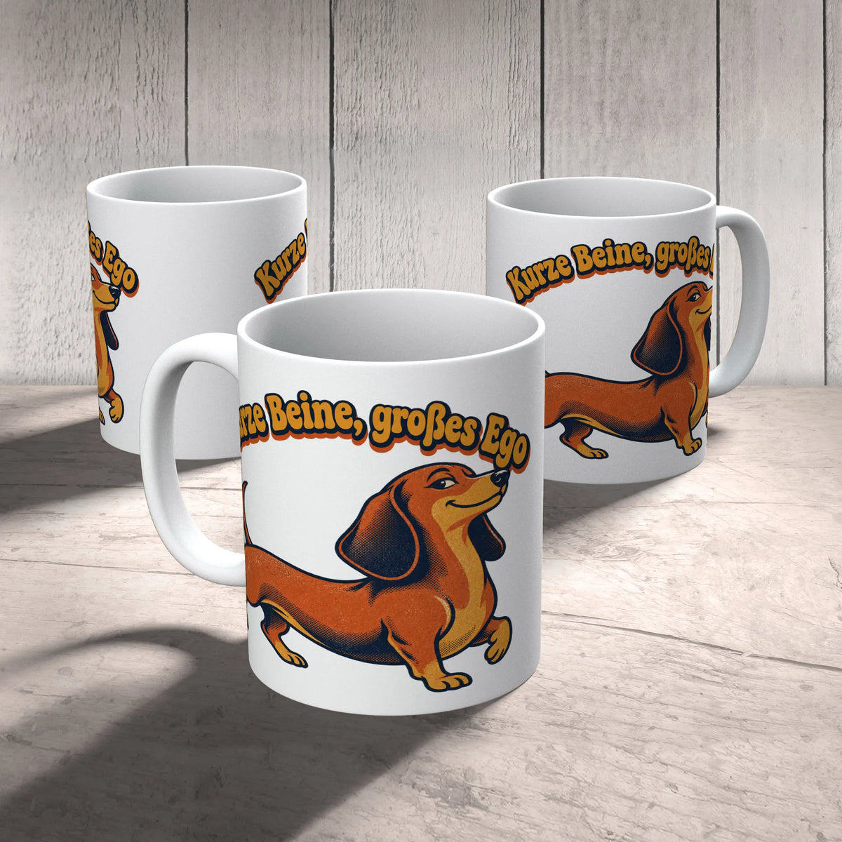 Lustige Dackeltasse für Dackelbesitzer mit stolzem Dackel|p:2014837|h:4b69df9091414d3130dd457c4fd68a97