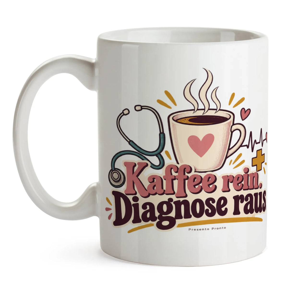 Lustige Tasse für Ärztin mit Stethoskop|p:2014838|h:9e6bfef3b8ca1cc00c3dcc755ea6ba22