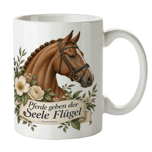 Elegante Tasse mit Pferd für Pferdeliebhaber|p:2014849|h:b12b507fa57931830ecdb4efebe2ed43