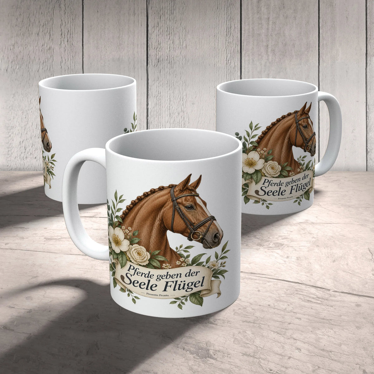 Elegante Tasse mit Pferd für Pferdeliebhaber|p:2014849|h:3dde4db9ab3c087823fb1b6564c56be2