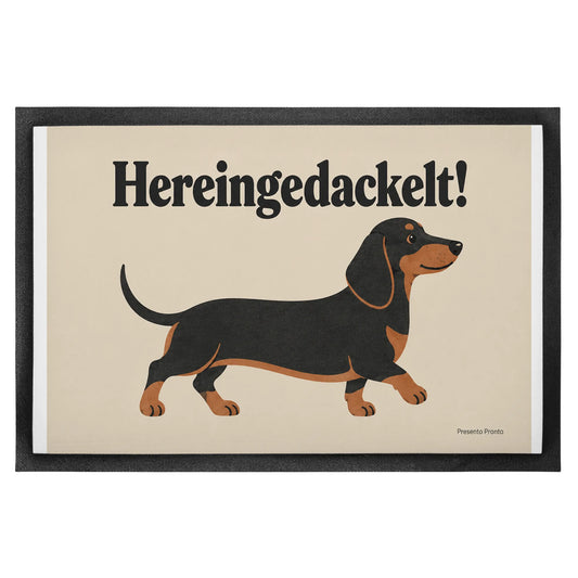 Lustige Fußmatte Hereingedackelt für Dackelbesitzer|p:2014865|h:2218865a34d373dc041b4058009861f5
