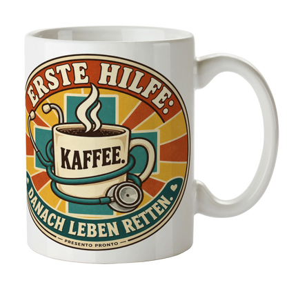 Lustige Tasse für Ärztin mit Kaffee und Stethoskop|p:2014882|h:6498143b2e0503d0d3491669d8e4d49a