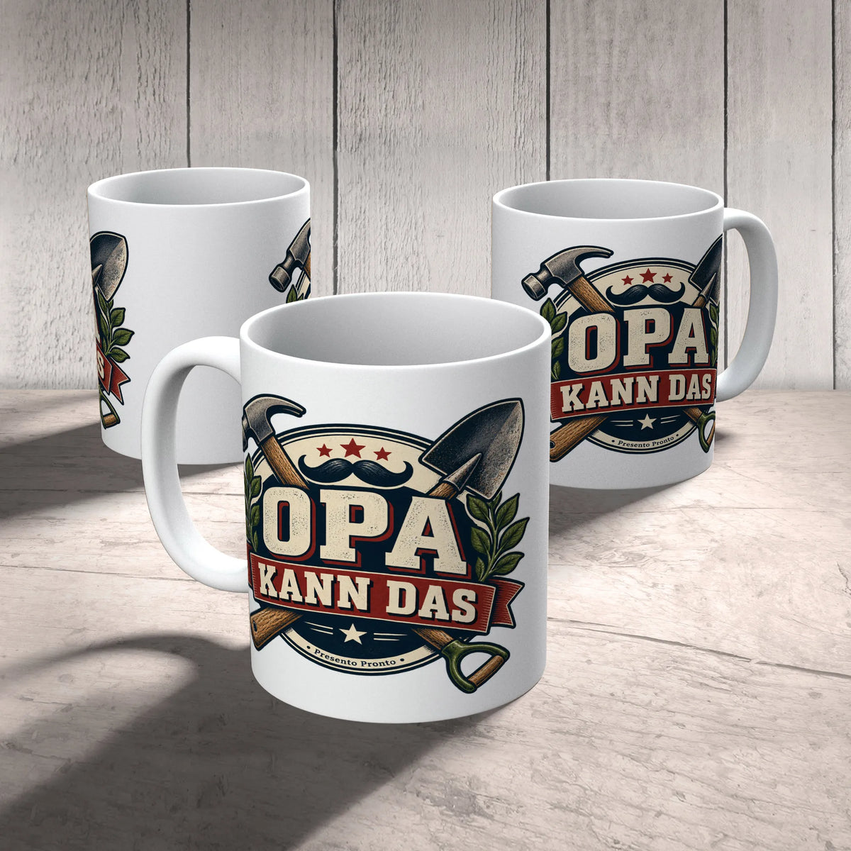 Lustige Tasse für Opa mit Hammer und Spaten|p:2014883|h:001d3c092903145e2726fb9625e36f18