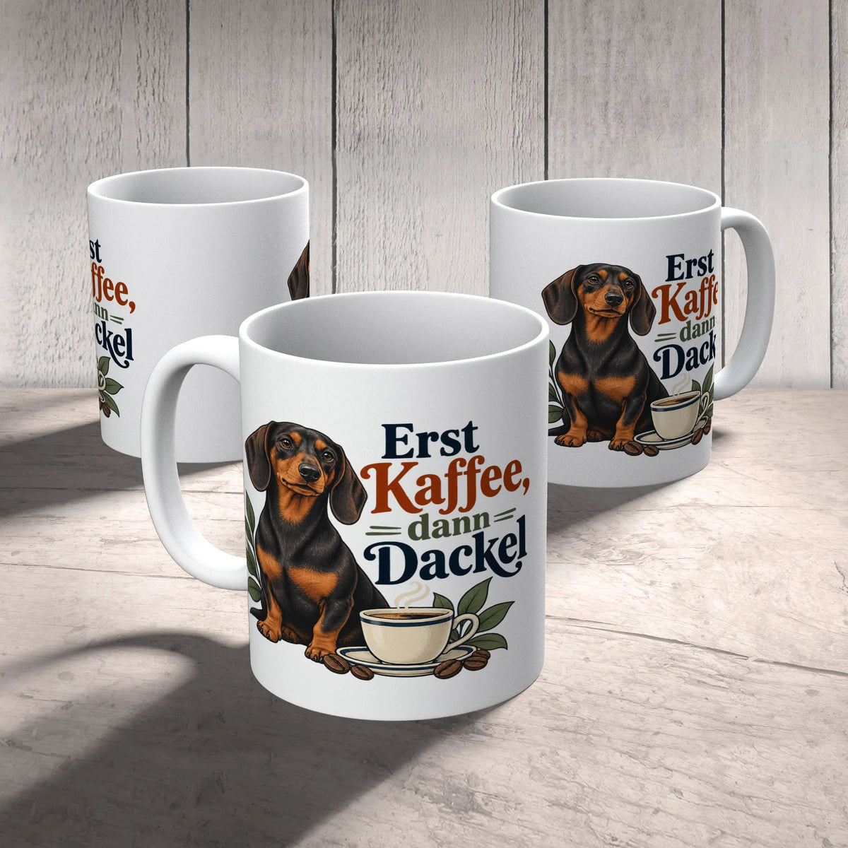 Lustige Tasse für Dackelbesitzer mit Kurzhaardackel|p:2014890|h:3529b046f47ffba2b6fc408963c761e8