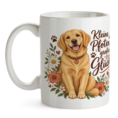 Süße Tasse für Hundeliebhaber mit Golden Retriever|p:2014891|h:e868112f57c60790b8bf5c173dd610e5