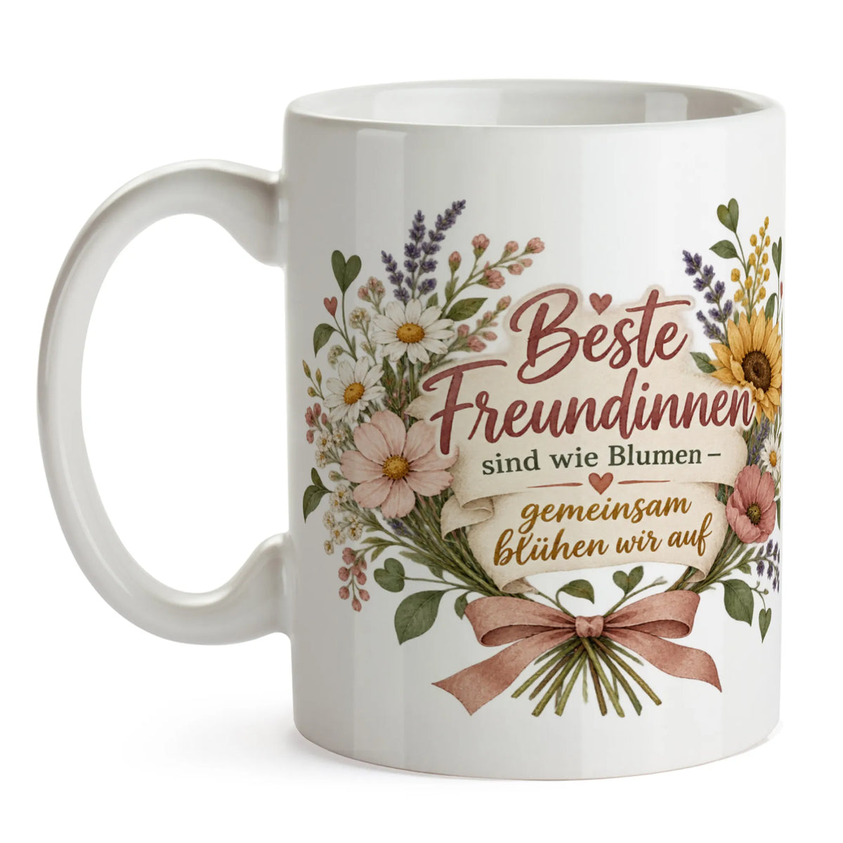 Herzliche Tasse für die Freundin mit Wildblumenbouquets|p:2014898|h:eab9cbd0d607d4405f1b0f79aa047fdd