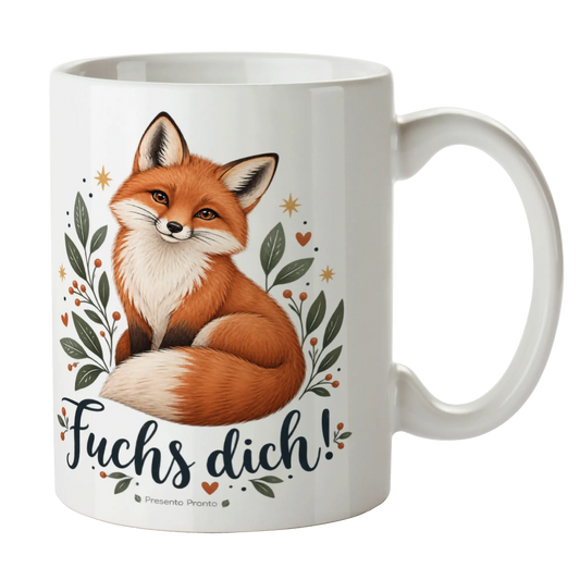 Lustige Tasse für Fuchsfans mit rotem Fuchs|p:2014903|h:05eaf9639bd3a89dec5902806eebe251