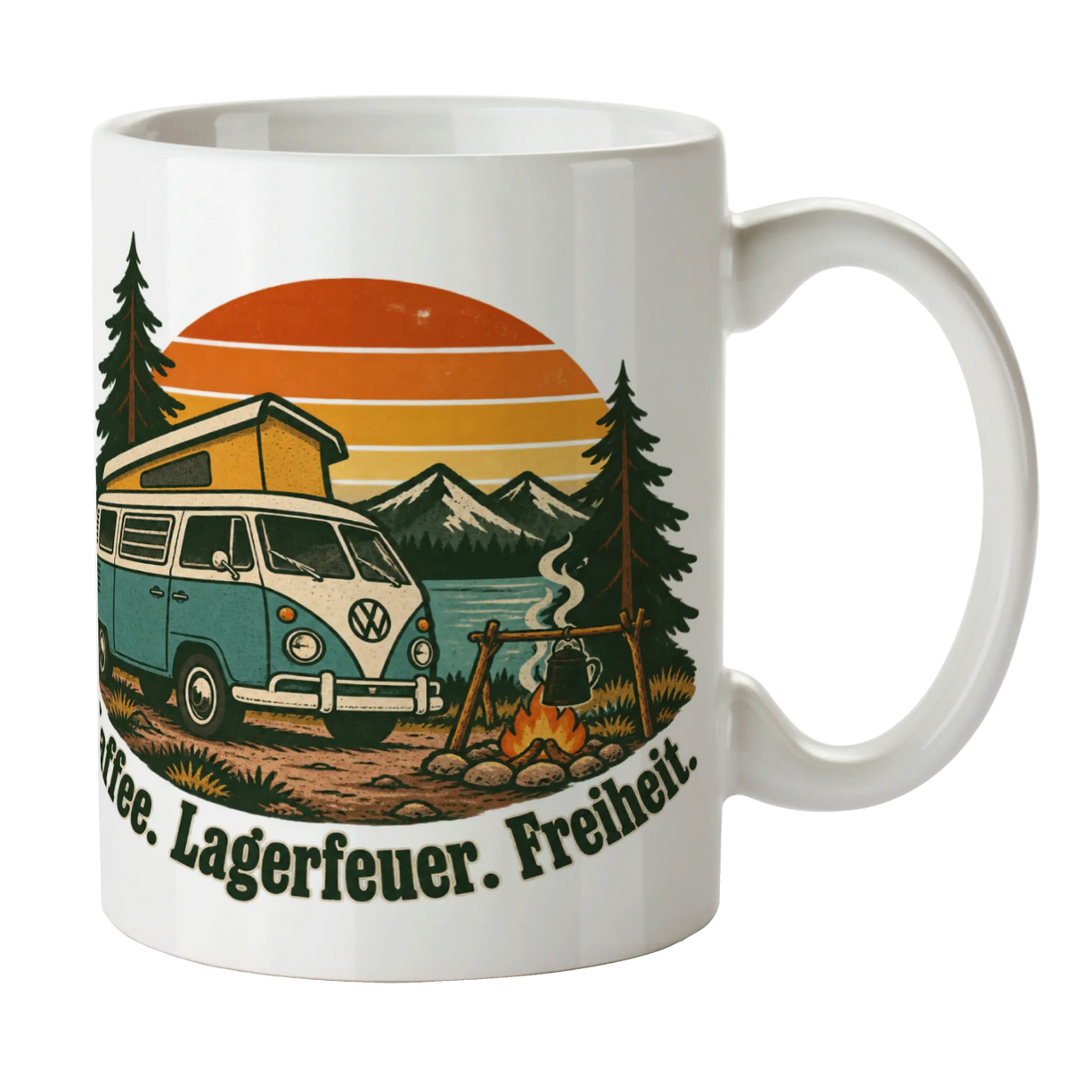 Gemütliche Camping Tasse für Camper mit Retro-Campervan|p:2014907|h:69128b156443bec4ca1992b37779986b