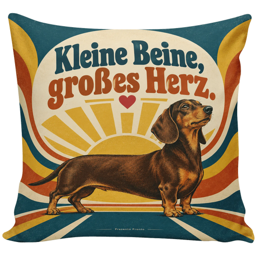 Süßes Dackelkissen für Dackelliebhaber mit Kurzhaardackel|p:2014912|h:f8149df778311f7012c9751349c58688