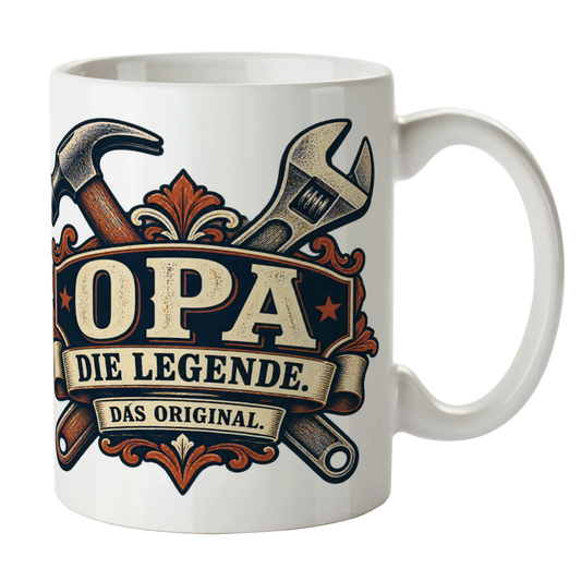 Coole Kaffeetasse für Opa mit Hammer und Schraubenschlüssel|p:2014915|h:ee84409cac260ebd78a63314f2ad1dfb