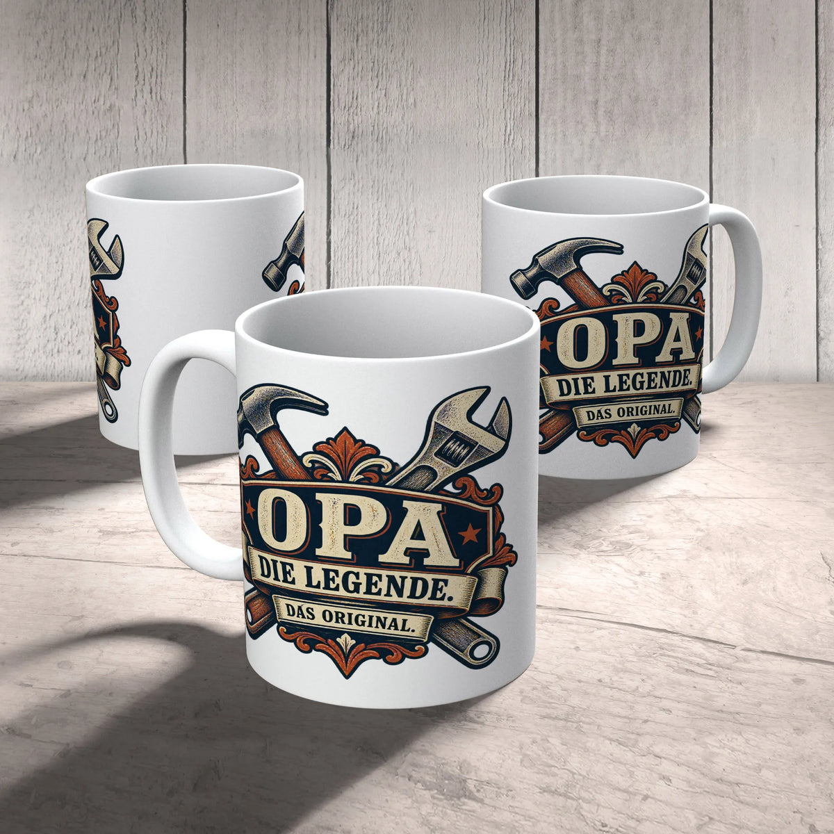 Coole Kaffeetasse für Opa mit Hammer und Schraubenschlüssel|p:2014915|h:344d69b14c1bfa93eb81b98caf8d6396