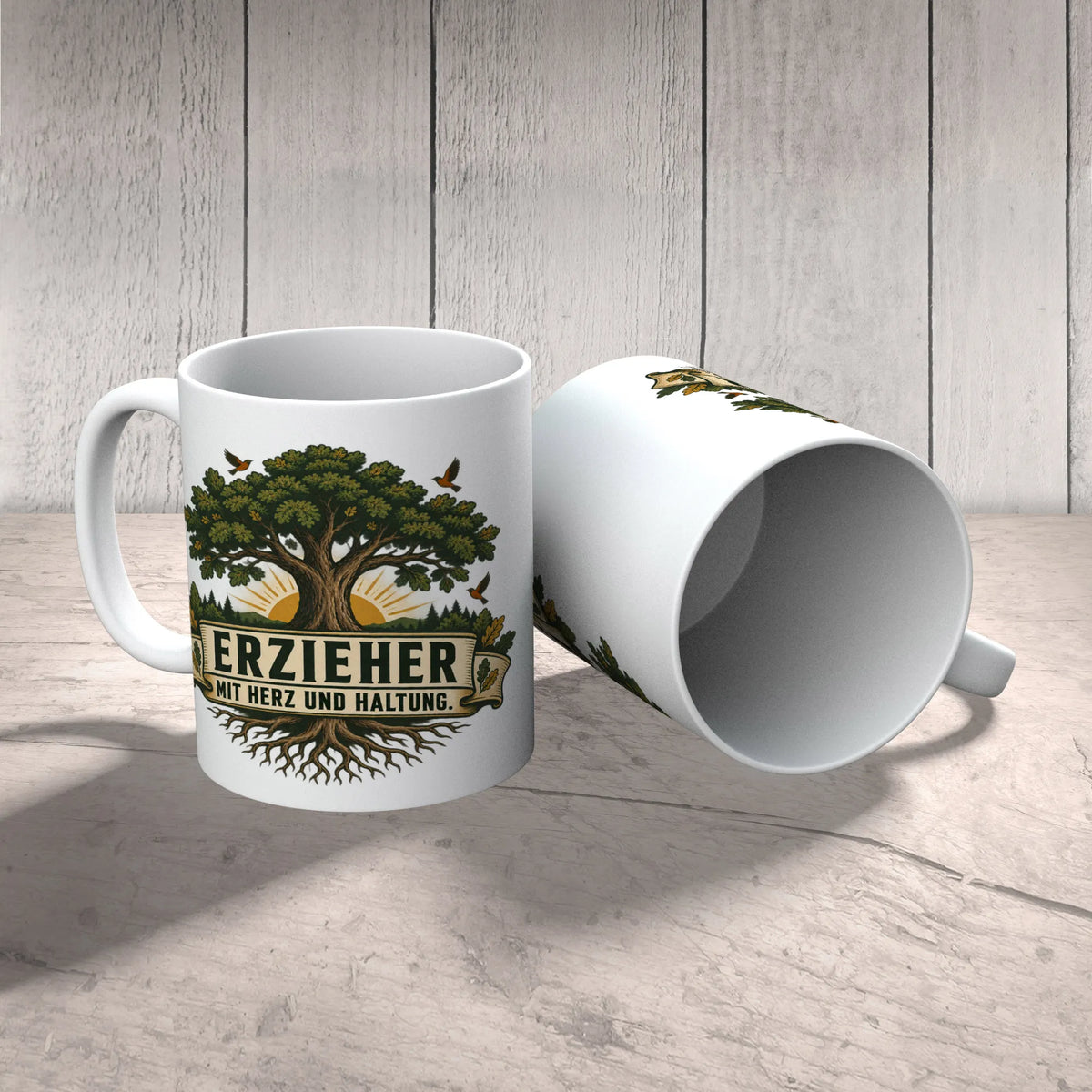 Wertschätzende Tasse für Erzieher mit Eichenbaum|p:2014916|h:ec16d1a44d96ddca3e956905a8c3f1d6