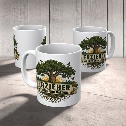 Wertschätzende Tasse für Erzieher mit Eichenbaum|p:2014916|h:d6ced332dd03b6d8b0f7f61d4f60b742
