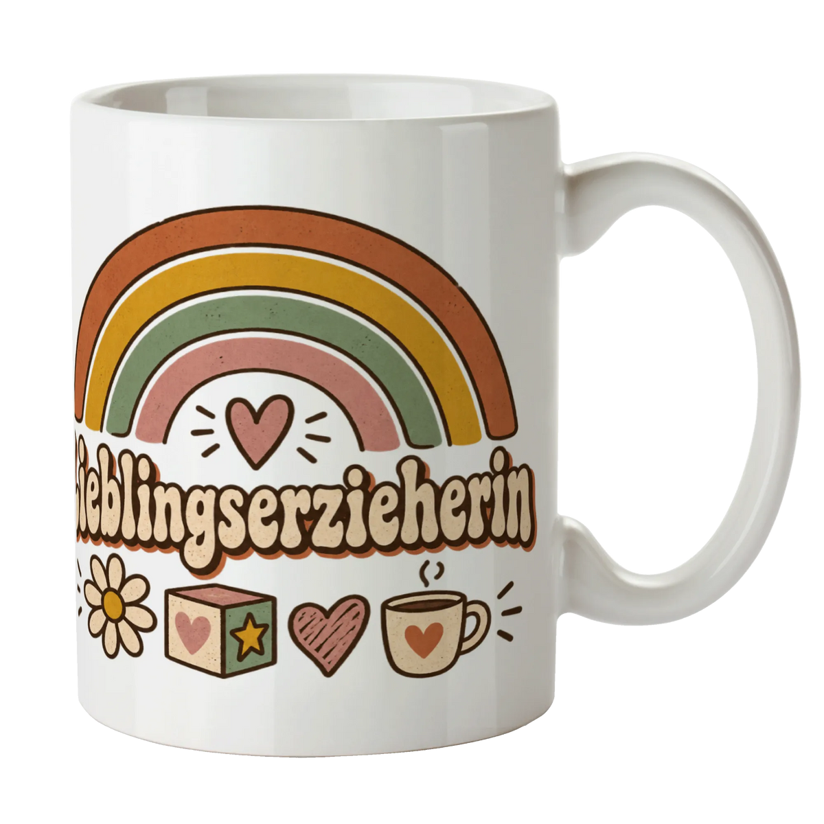 Liebevolle Tasse für Erzieherin mit Regenbogen|p:2014927|h:4a2133cd16ea2f2decfe4500630135a2