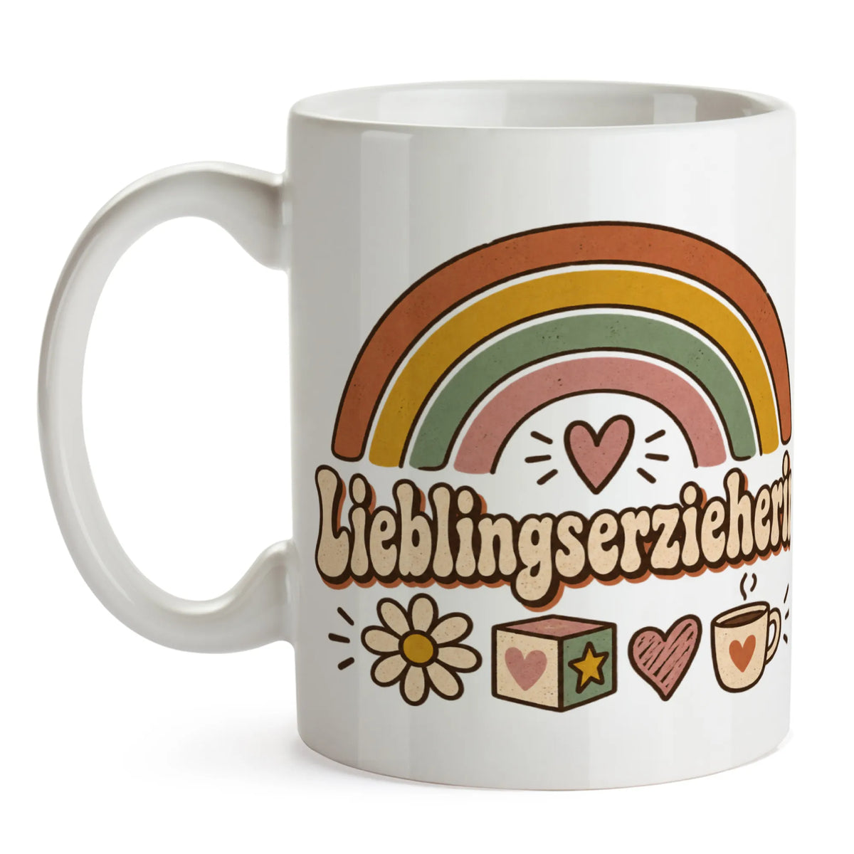 Liebevolle Tasse für Erzieherin mit Regenbogen|p:2014927|h:2ad1bccd4b3140307d9add5d4f78b7f2
