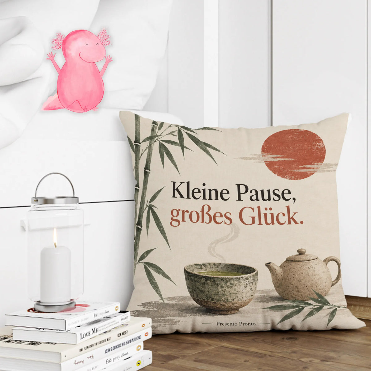 Gemütliches japanisches Kissen für Teeliebhaber mit Teeschale|p:2014928|h:6e7d35dfbbdaee0bd0220987e75b10d3