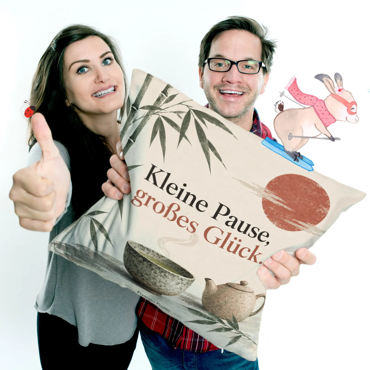 Gemütliches japanisches Kissen für Teeliebhaber mit Teeschale|p:2014928|h:b544af3688b0cbe677532f3c01618ded
