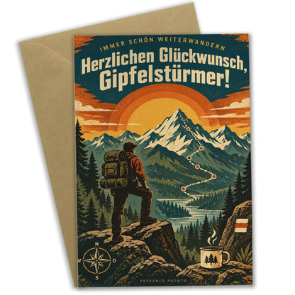 Lustige Geburtstagskarte zum Wandern mit Bergposter|p:2014940|h:eb562494778e0a1e4346a97bbfa45063