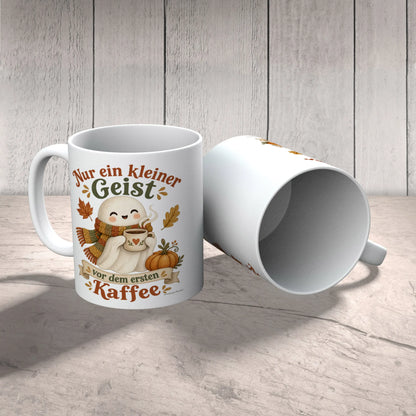 Lustige Halloween Tasse mit gemütlichem Geist|p:2014977|h:bf60df29445a461d3ed8b0989a3c6a4a