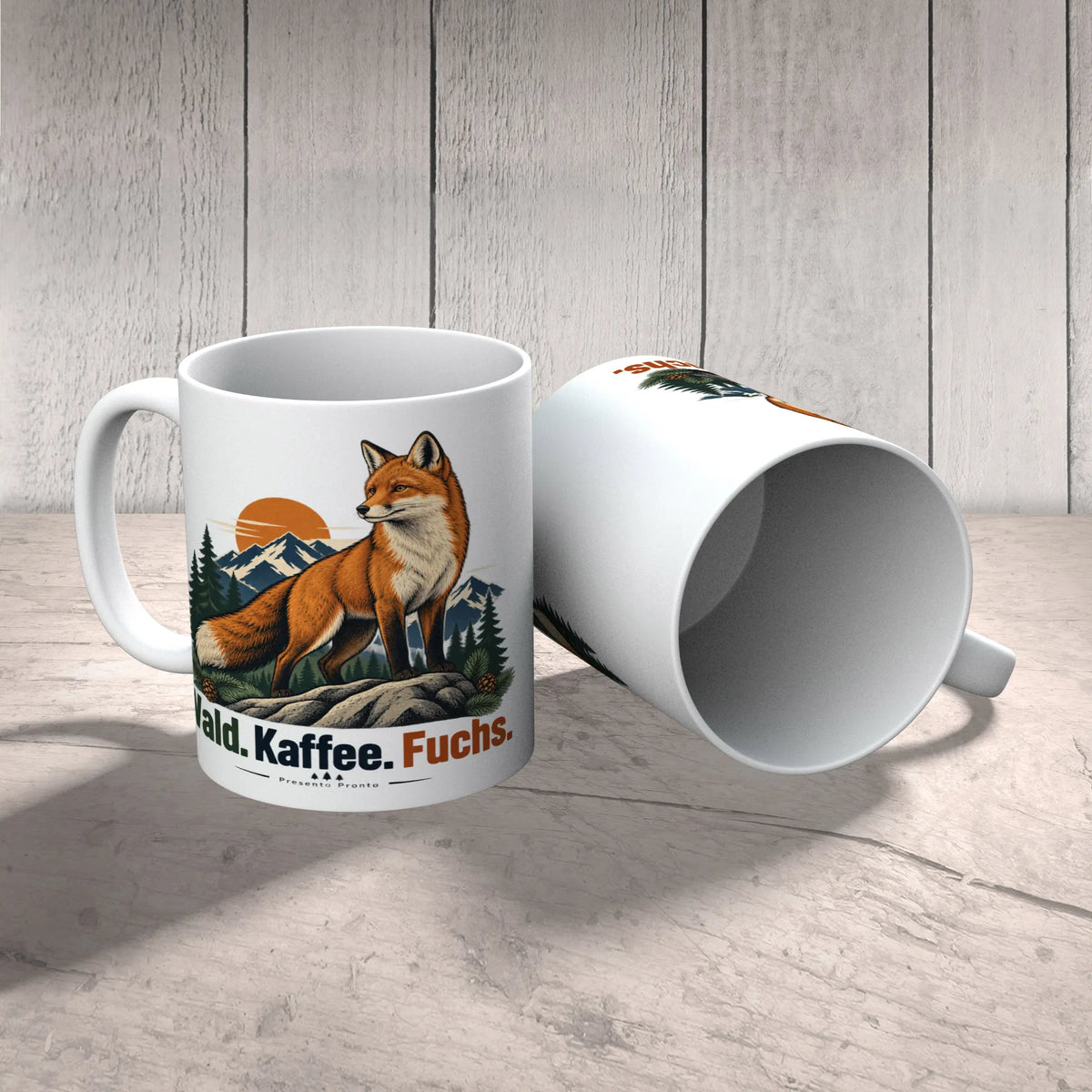 Coole Tasse mit Fuchs für Waldliebhaber|p:2014986|h:0429716d1c8251860be4855a83b3d232