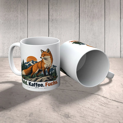 Coole Tasse mit Fuchs für Waldliebhaber|p:2014986|h:0429716d1c8251860be4855a83b3d232