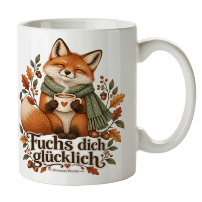 Lustige Tasse mit Fuchs im Schal für Fuchsfans|p:2015000|h:343954e2af520ad3769240e74a1f4669
