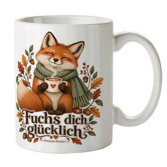 Lustige Tasse mit Fuchs im Schal für Fuchsfans|p:2015000|h:343954e2af520ad3769240e74a1f4669