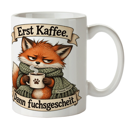 Lustige Tasse mit Fuchs für Morgenmuffel|p:2015012|h:74ed4bc9360fc0c3c031765940016b20