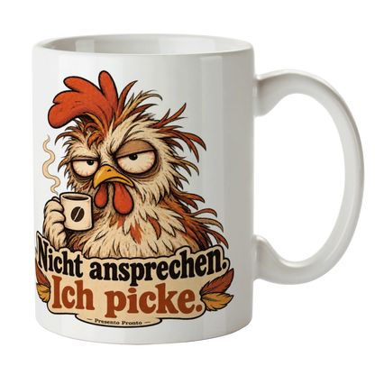 Lustige Tasse mit Huhn für Morgenmuffel|p:2015013|h:9cddcd2c99ad797c7c8ee4279f01604f