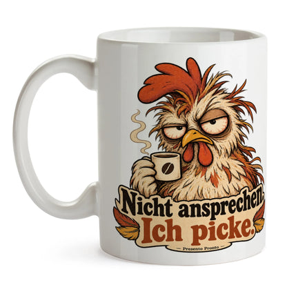Lustige Tasse mit Huhn für Morgenmuffel|p:2015013|h:e4691753b46b5e94f5a9aadfb977674d