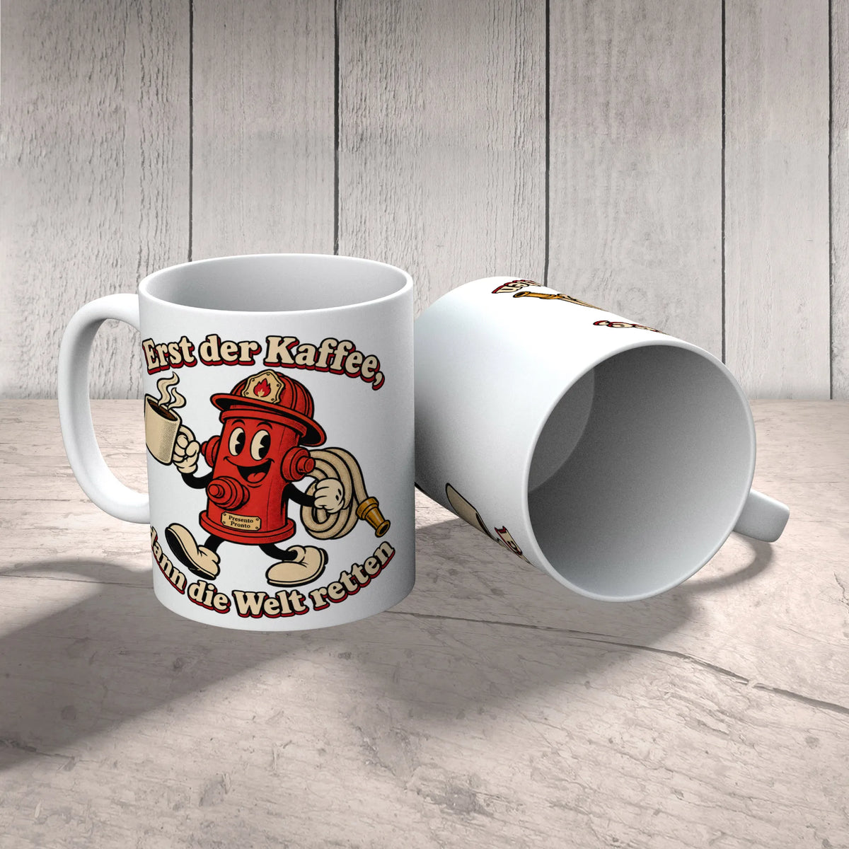 Lustige Tasse für Feuerwehrleute mit Hydrant|p:2015017|h:c88afe5b0a409b7f2bfa9410b227b11d